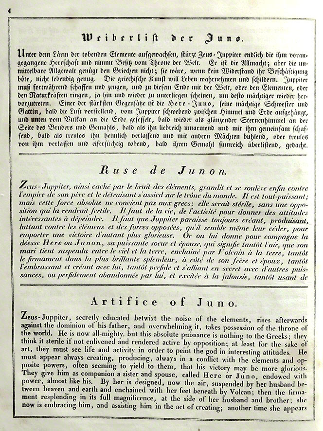 Mythologische Gallerie Jupiter und Juno