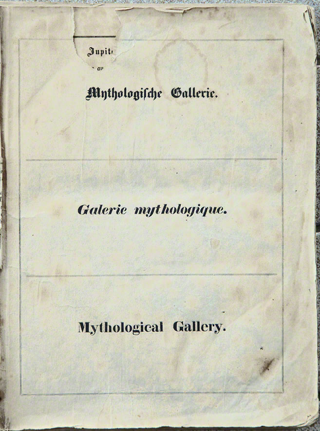 Mythologische Gallerie Titelseite