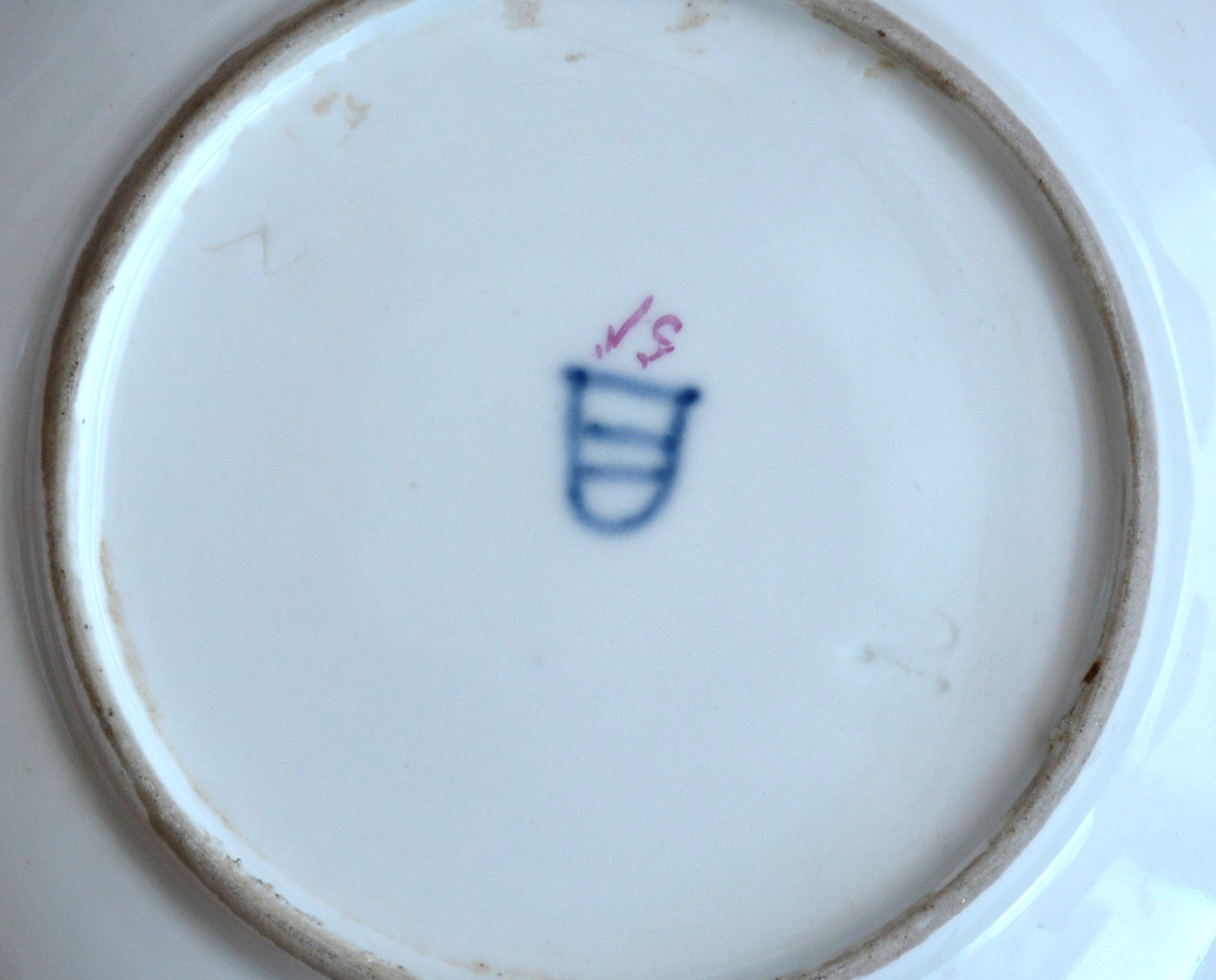 Wiener Porzellan Untertasse