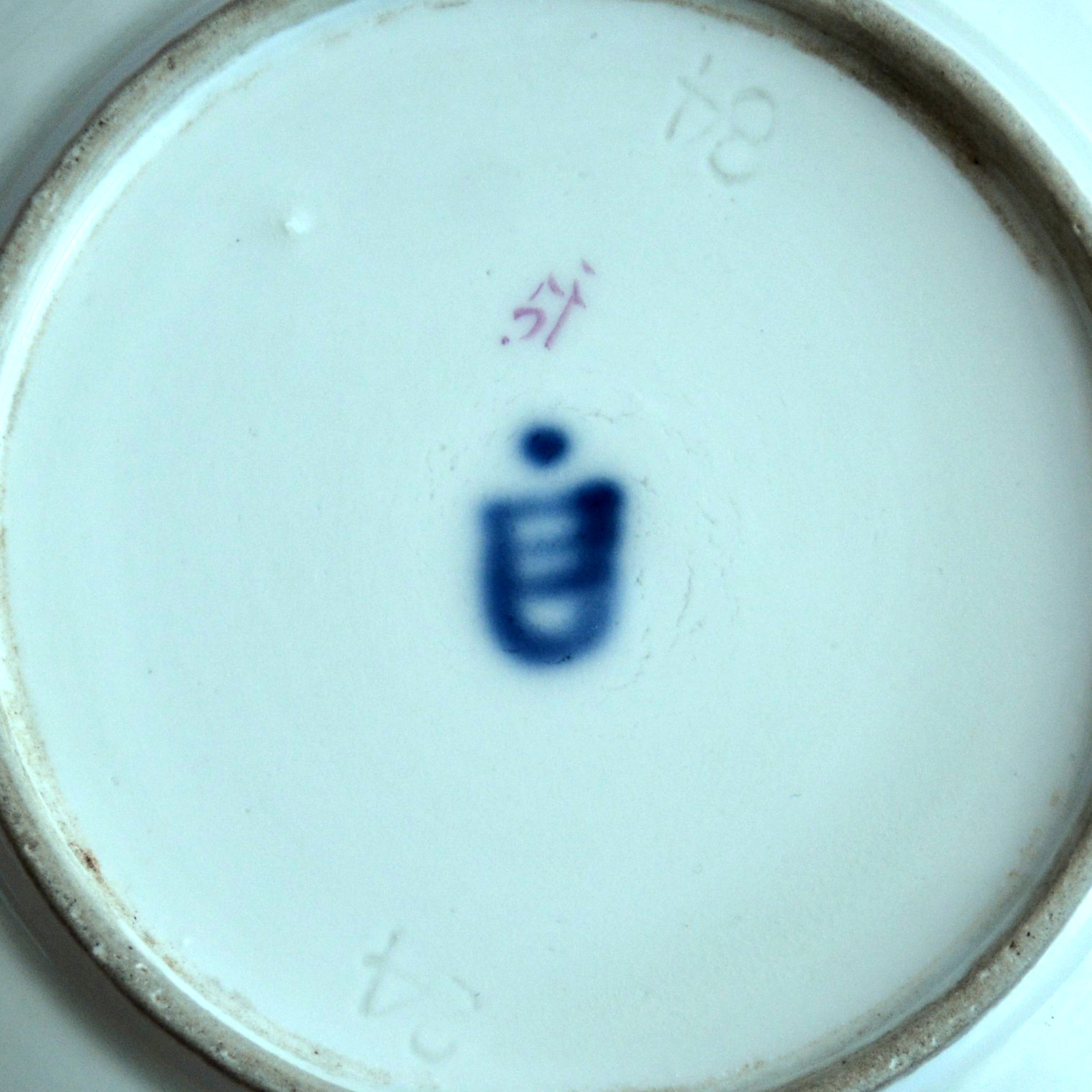 Wiener Porzellan Untertasse