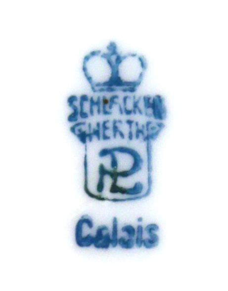Porzellan Schlackenwerth - Böck Wien - Form Calais
