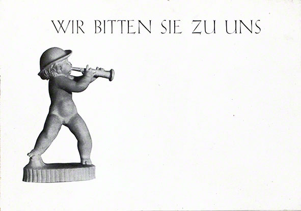 Einladung Jos. Böck 1930