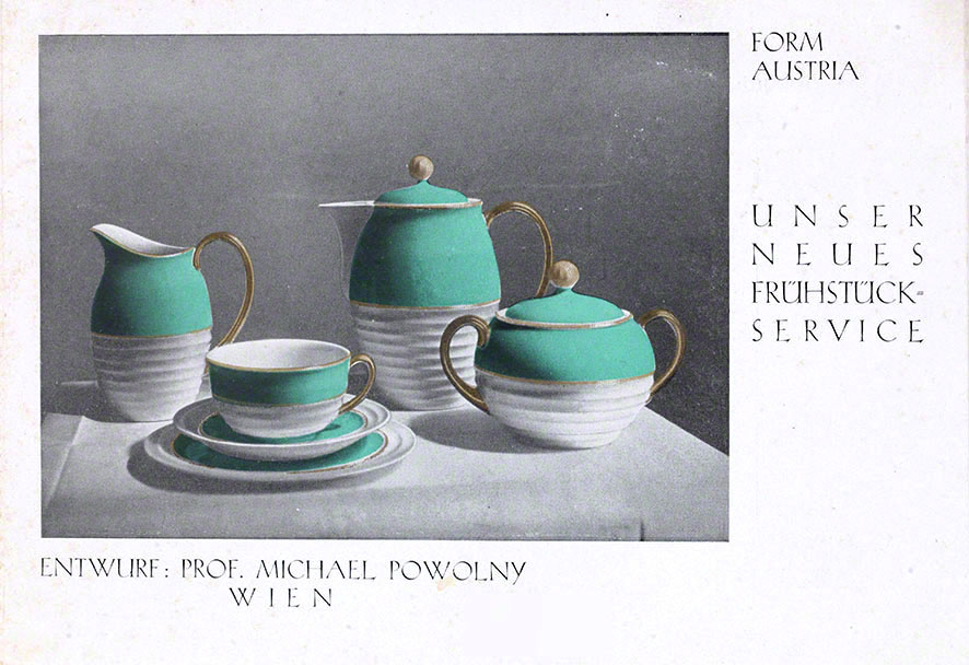 Frühstückservice Michael Powolny 1930