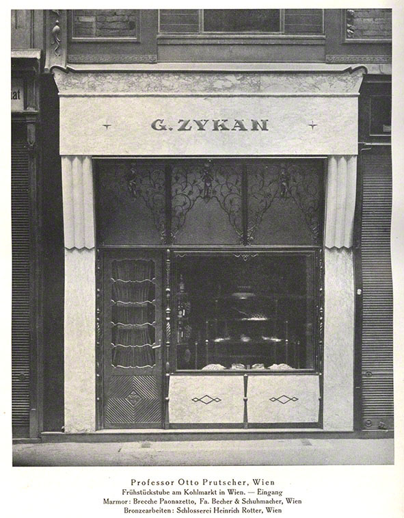 Geschäft Zykan Wien